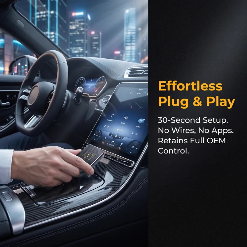 2-in-1 Wireless CarPlay Android Auto