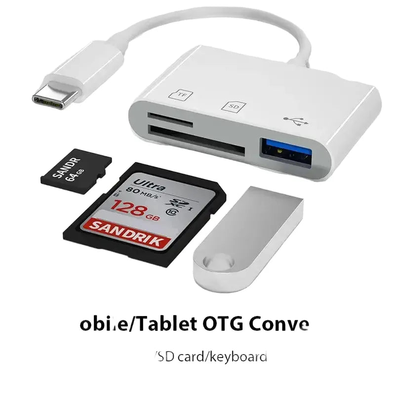 Type C Adapter Card Reader - Seamless File Access — product view 1
