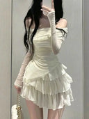 Dress Set for Women See Through Lace