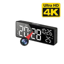 Mini 4K Alarm Clock Camera With Remote Viewing Motion Detection