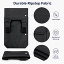 Black Slim Belt Wallet Zero