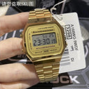 Vintage Stainless Steel Link Digital Watch Classic Elegance