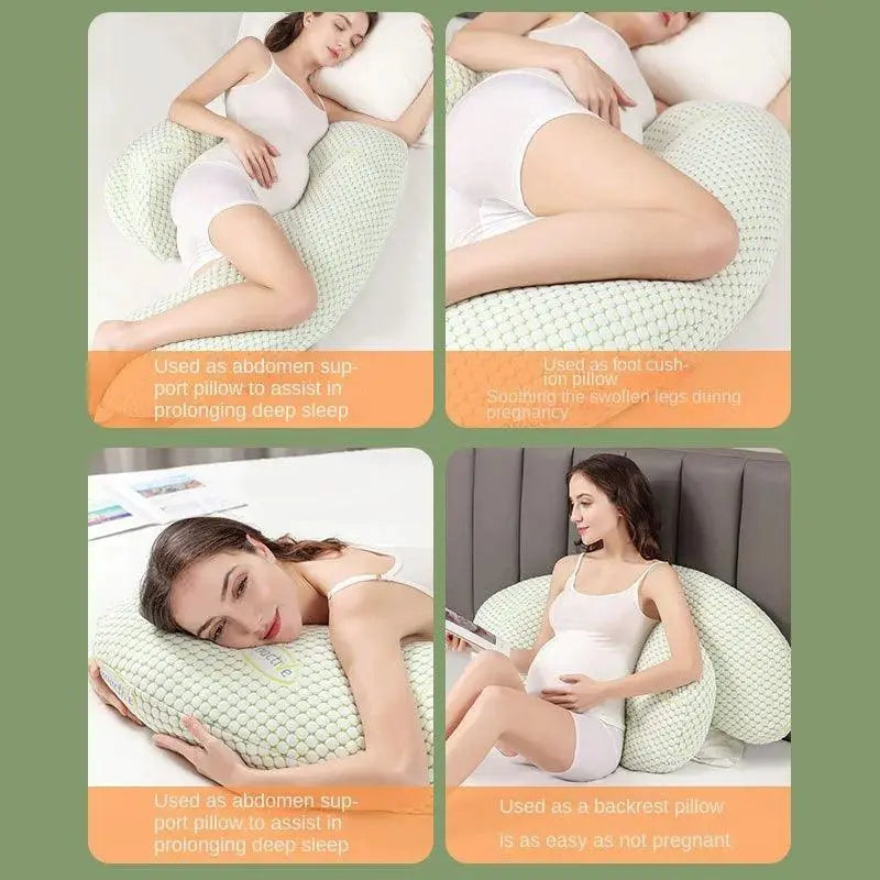 U Shaped Memory Foam Pillow For Side Sleepers Travel Ready