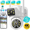 Smart Outdoor Security Camera 8MP 360 Coverage Alerts
