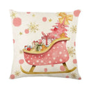 Cozy Linen Pillow Cover for Winter Decor