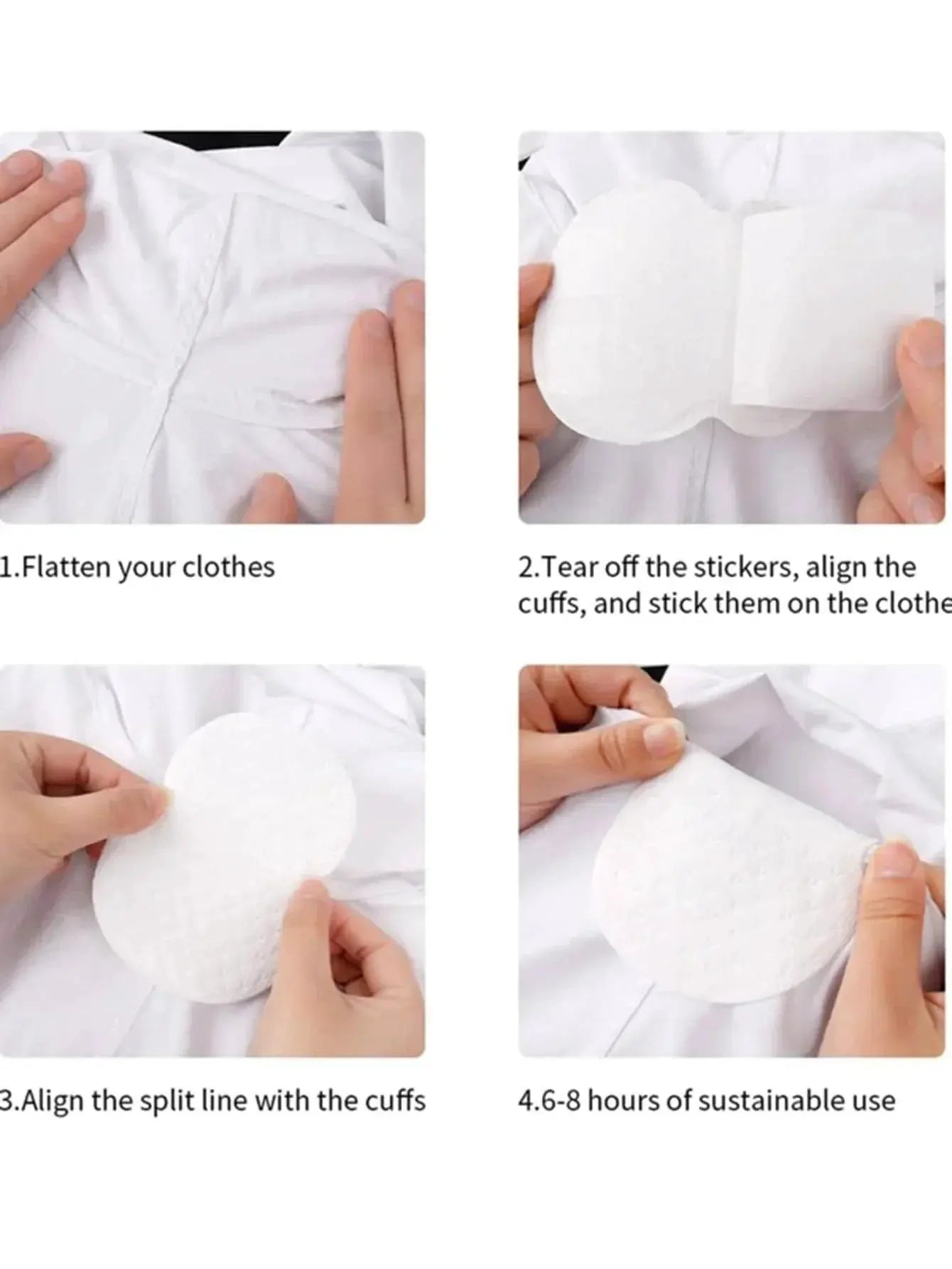 Stay Fresh Summer Sweat Control Patches For All Day Dryness