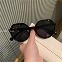Trendy Round Frame Sunglasses in Candy Colors UV400 Protection