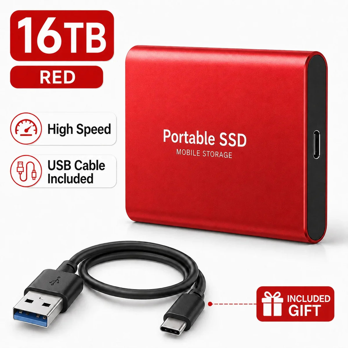 Fast External SSD Drive
