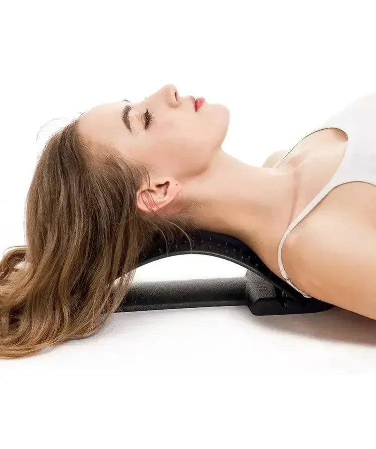 Back Stretcher Multi Level Adjustable Massager Spine Support - OurLum.com