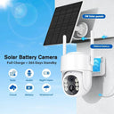 Solar Outdoor Camera for Home Security