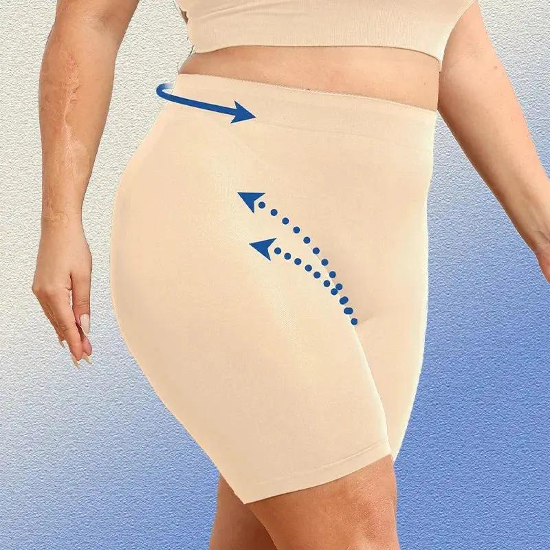 Seamless Anti Chafing Shapewear Shorts Tummy Control