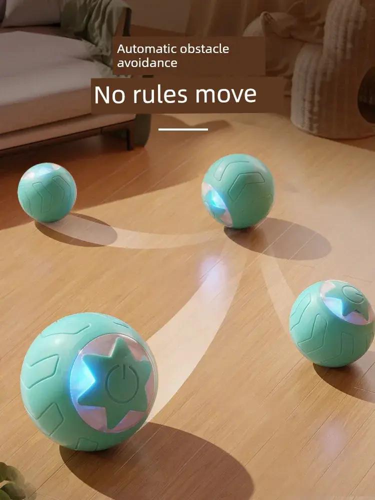 Self Hi Electric Cat Teasing Ball Toy For Relief And Play