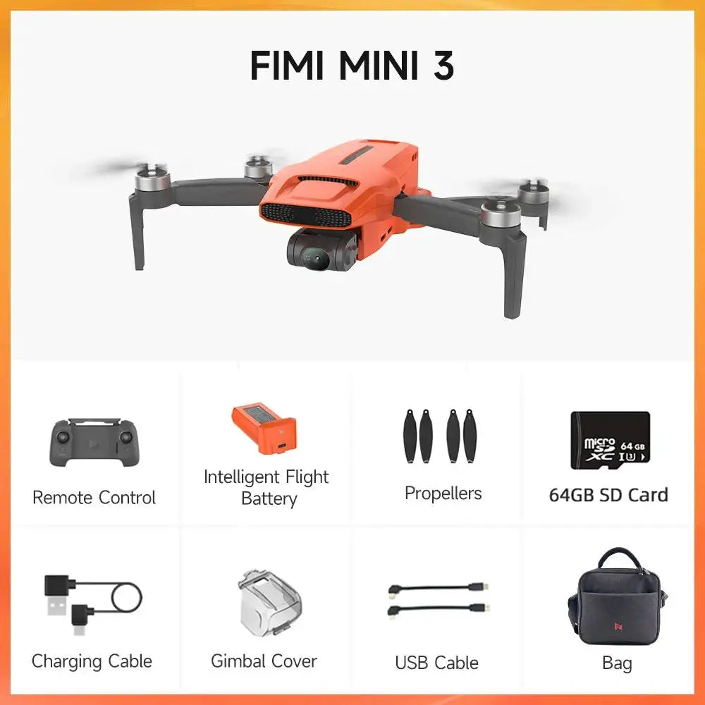 Fimi Mini Drone With Stable Gimbal — product view 9