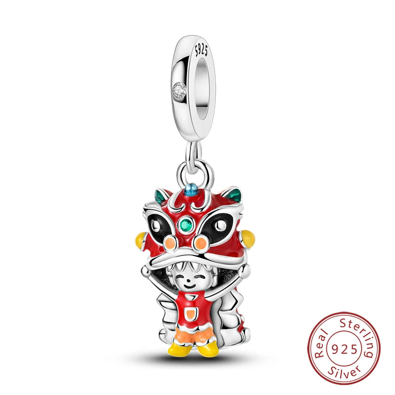 Sterling Silver Year Series Lucky