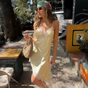 Flattering Lace Dress For Women Summer