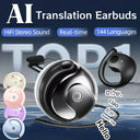 AI Real Time Language Translation Earphones 144 Languages Travel Ready