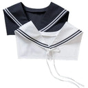 Sailor Fake Collar - Detachable Lace Tie Fashion