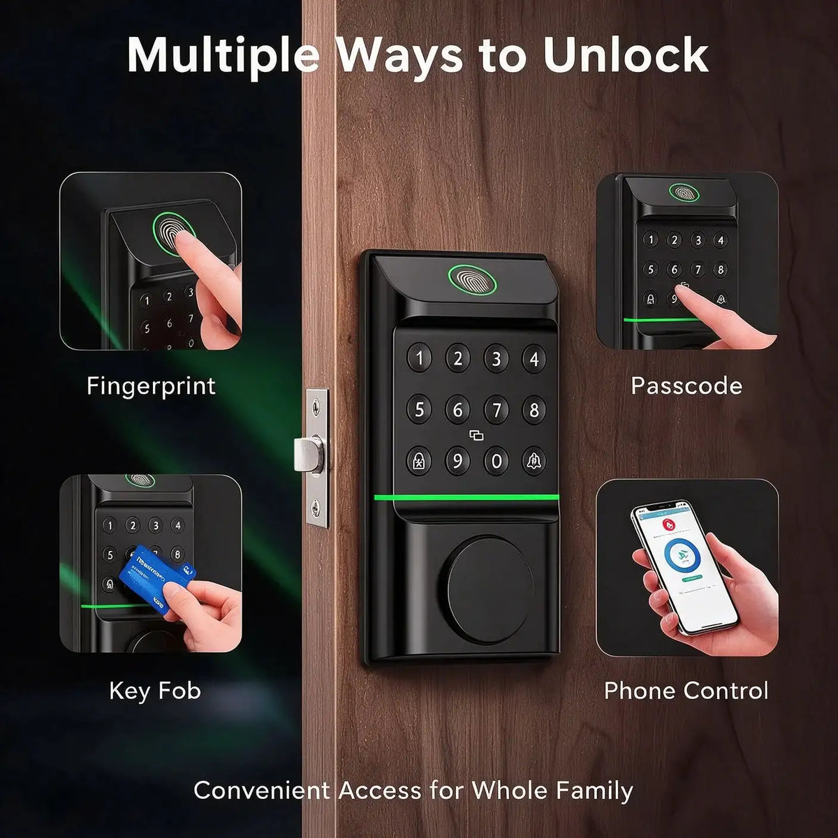 Keyless Smart Lock - Fast Touch Entry — product view 3
