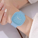 Elegant Square Quartz Watch for Fashionable Ladies Style