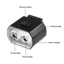 Waterproof Mini Bike Lamp Front Light White Taillight Red