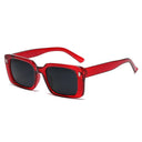 Retro Vintage Square Sunglasses for Women Designer Eyewear