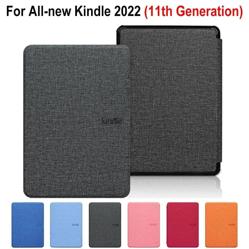 Kindle Fabric Smart Case With Built In Light Protection