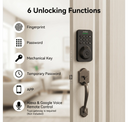 Jodays Smart Biometric Deadbolt Lock