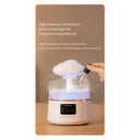 300Ml Mushroom Rain Cloud Humidifier With Night Light Decor