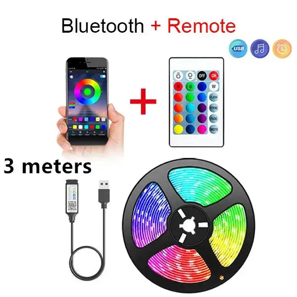 Smart LED Strip Lights - Bluetooth App Control — product view 10