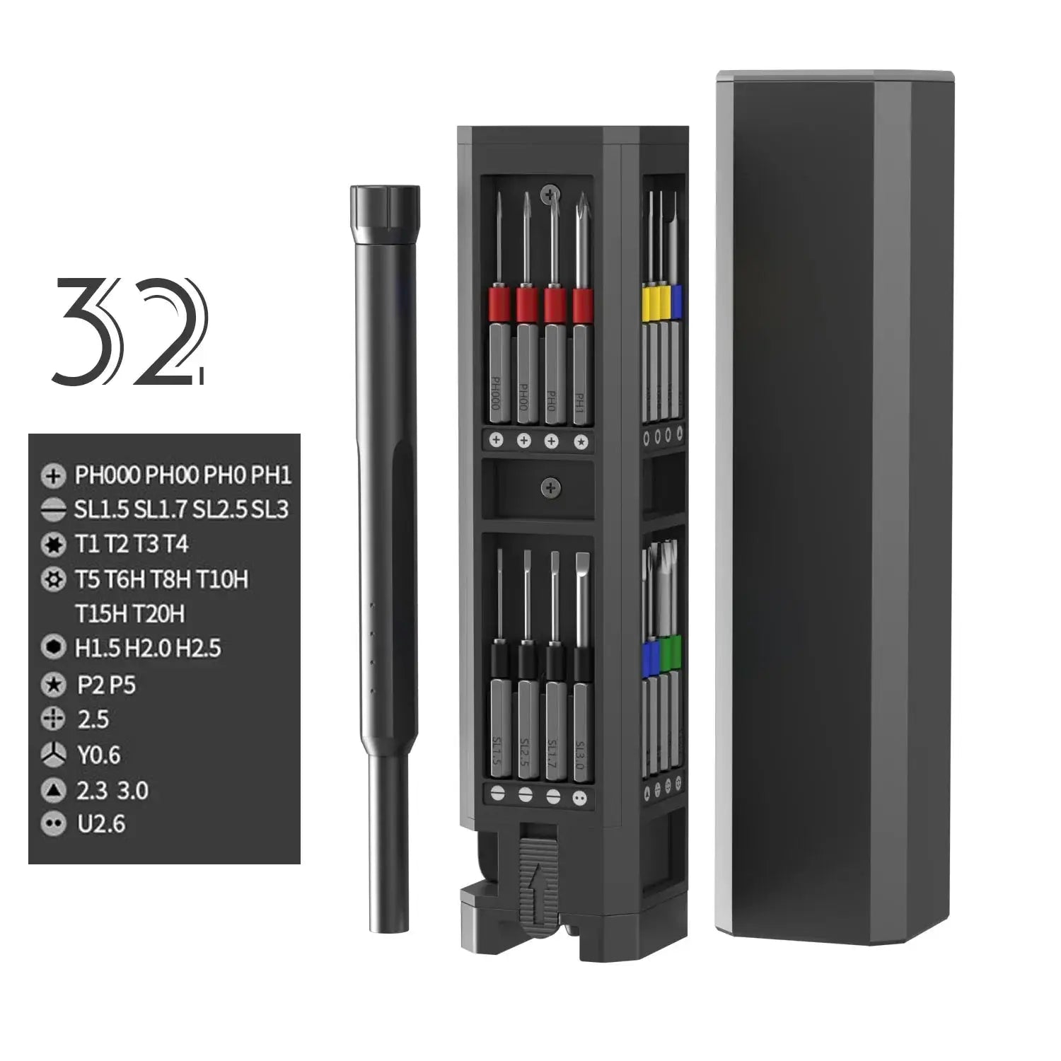 32 In 1 Magnetic Precision Screwdriver Set Repair Tool Kit