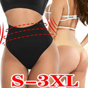 High Waist Tummy Control Panties Women Thong Shaper Brief