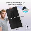 Eco Worthy 195W Bifacial Solar Panel