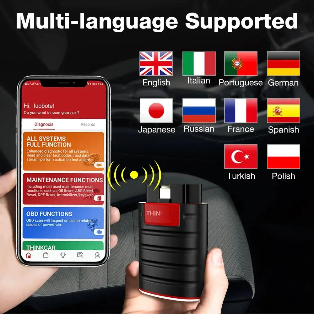ThinkCar Thinkdiag OBD2 Full System Diagnostic Reader