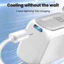Portable Handheld Fan - Five Speed Rechargeable