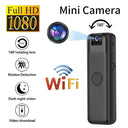 M8 HD 1080P Mini Body Cam Portable Police Infrared Night Vision