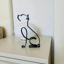 Durable Metal Dog Sculpture For Pets