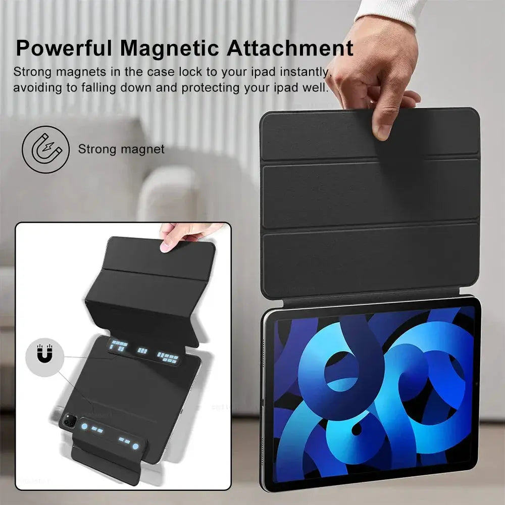 Case For iPad Pro 11 13 2024 M4 Magnetic Tablet Cover
