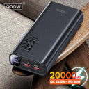 QOOVI Ultra-Fast 20000mAh Power Bank for iPhone Devices