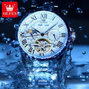 Moon Phase Luxury Men's Watch for Stylish Gentlemen's Elegance