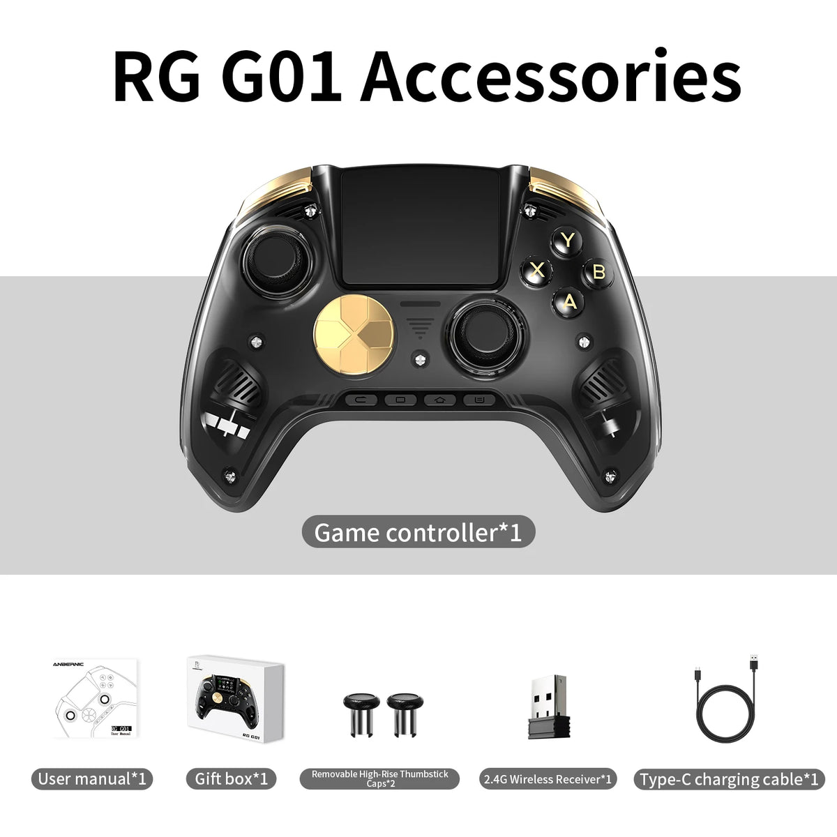 Anbernic RG Interactive Screen Wireless Gaming Controller — product view 10