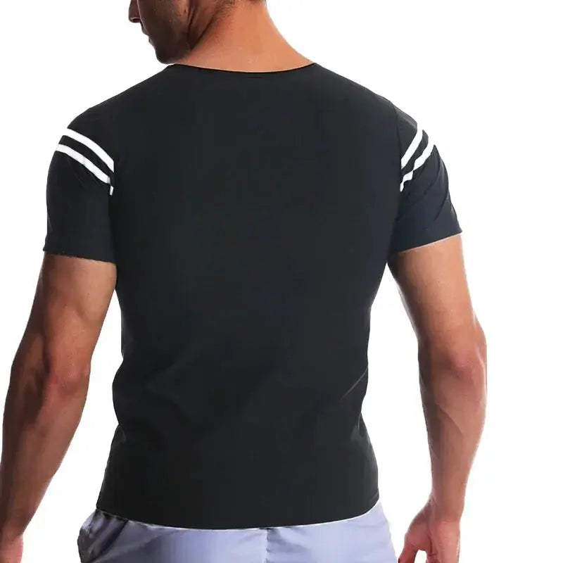 Men Sauna Sweat Shirt Heat Trapping Compression Vest