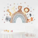 Removable Nordic Animal Decals for Kids