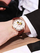 LONGLUX Automatic Skeleton Watch