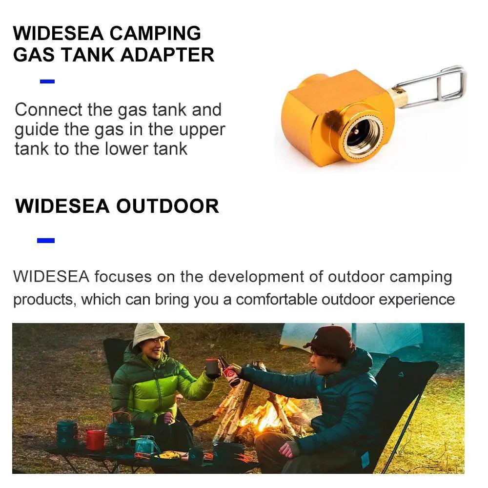 Outdoor Camping Stove Butane Refill Gas Adapter Tool