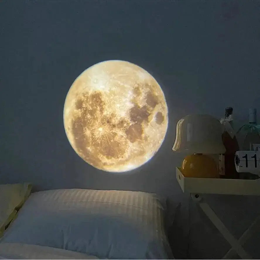 LED Moon Projector Night Light For Bedroom And Party Decor