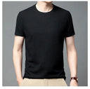 Waffle Tee for Men Breathable Comfort