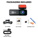 4K Dash Cam For Drivers Night Vision
