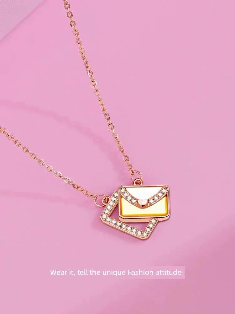 Myron Yijia Envelope Necklace Sterling Silver New Arrival