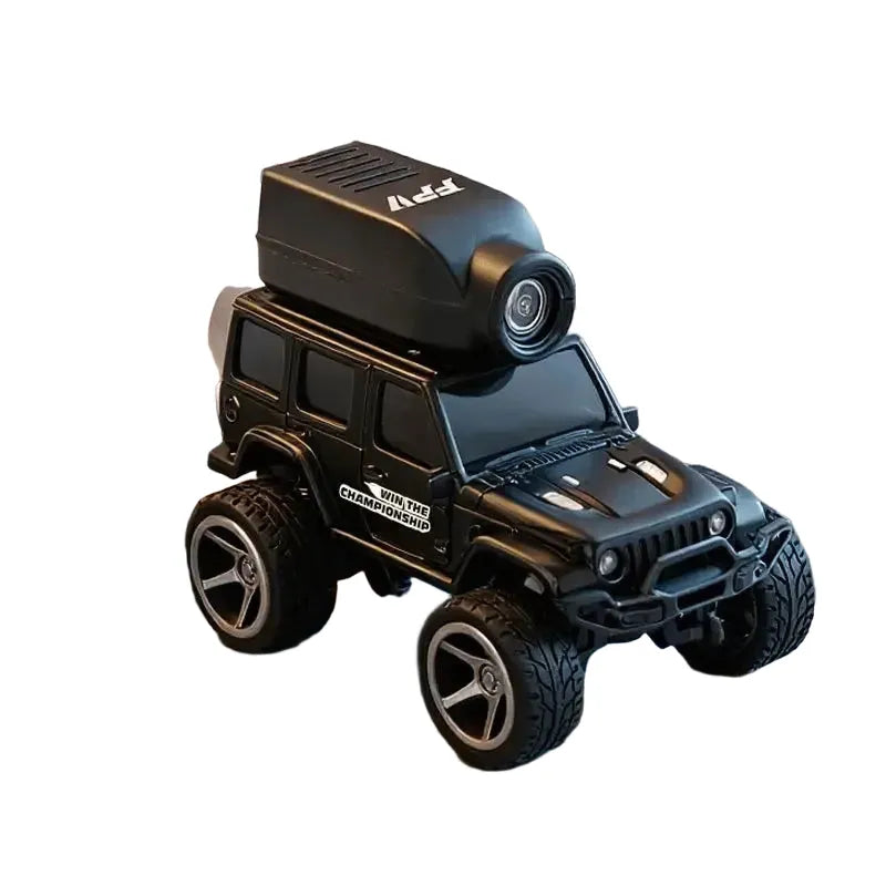 Rc Mini Car - HD Camera Remote Control Toy - KF32 Yelllow product image