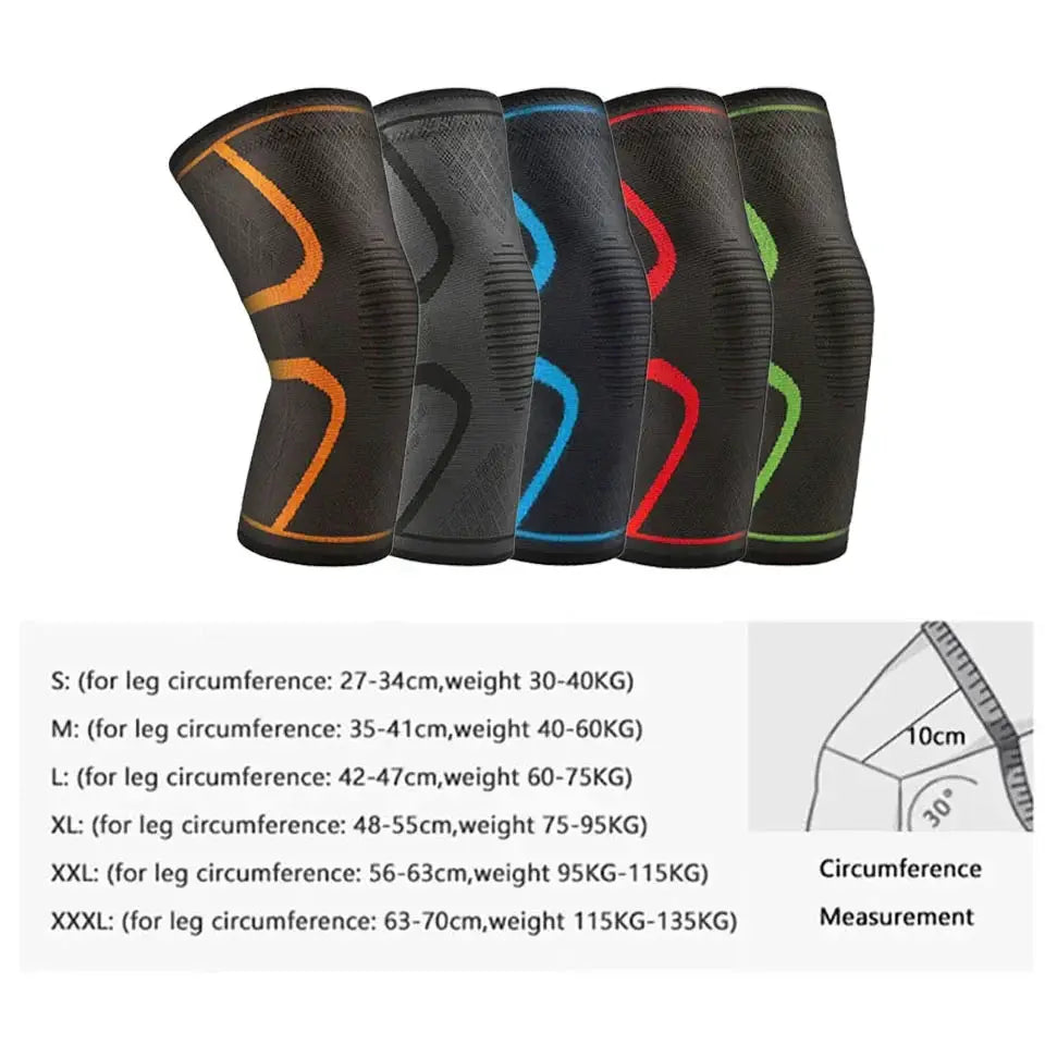 Winter Sports Knee Pads Non Slip Breathable Support